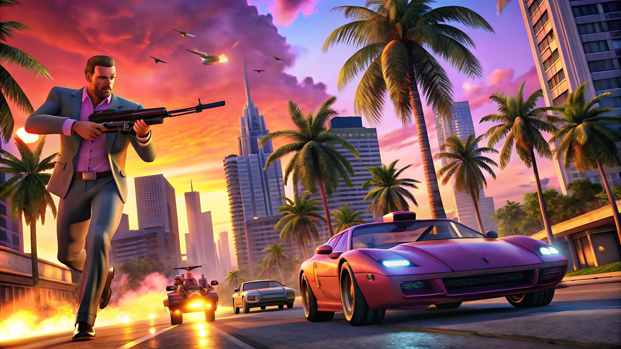 Observera: Bilden är inte från GTA 6 utan används i illustrativt syfte.